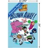 Trends International DC Comics Movie - Teen Titans Go! To The Movies - Blown Away Unframed Wall Poster Prints - 3 of 4