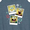 Women's - SpongeBob SquarePants - Christmas Photo Collage Graphic Racerback Tank - 2 of 4