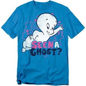 Casper Seen A Ghost Adult T-Shirt - 1 of 4