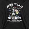 Men's Rick And Morty Christmas Merry Rickmas Dark Pull-Over Hoodie - 2 of 4