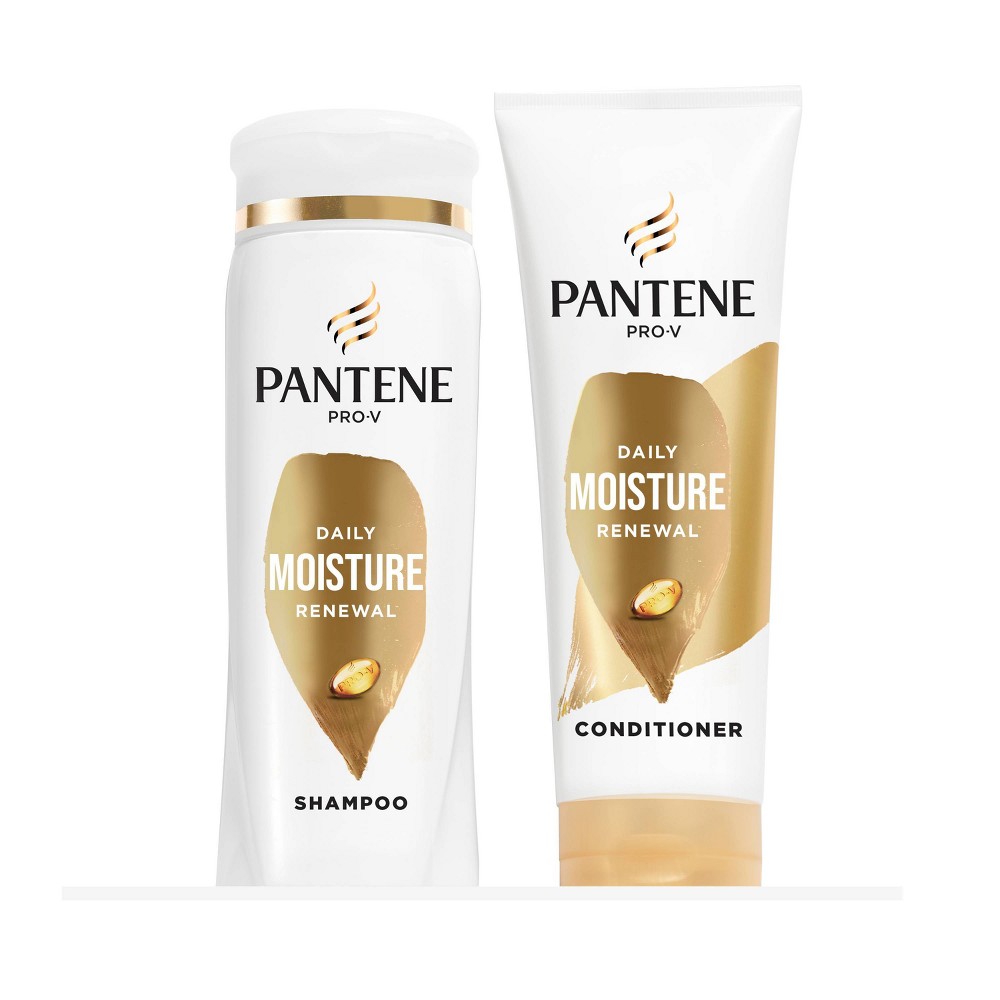 Photos - Hair Product Pantene Pro-V Daily Moisture Renewal Shampoo and Conditioner Bundle - 22.4 