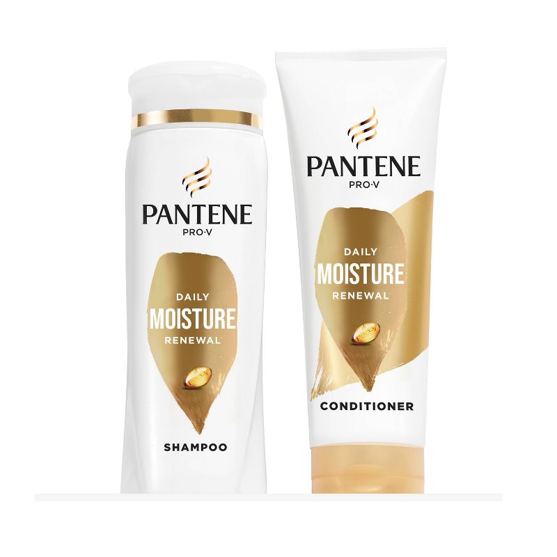Pantene Pro-V Daily Moisture Renewal Shampoo and Conditioner Bundle - 22.4 fl oz, 1 of 17