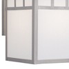 Vaxcel Mission 1 - Light Sconce in  Stainless Steel - 4 of 4