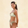 Women's Lemon Print Bikini Set with Crisscross Back Detail - Cupshe - 4 of 4