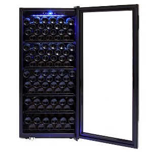 Whynter 124 Bottle Freestanding Wine Cabinet Refrigerator - 1 of 3