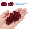 Unique Bargains Satin Fabric Decorative DIY Craft Embellishment Ribbon Roses 50 Pcs - 4 of 4