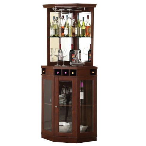 Corner liquor on sale display cabinet