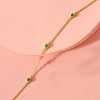 Pure Collection by Ross-Simons 0.20 ct. t.w. Emerald Station Bracelet in 14kt Yellow Gold Size 6.5 - 3 of 4