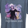 Women's - Disney - Poor Unfortunate Soul Short Sleeve Graphic T-Shirt - 2 of 4