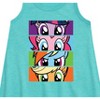 Girls' - My Little Pony - Stacked Faces Graphic Sleeveless Aline Dress - 2 of 3