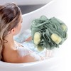 Unique Bargains Bath Shower Body Puffs Loofah Sponge 5.91"x4.72" 1 Pc - 2 of 4