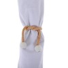 Unique Bargains Magnetic Buckle Medium Faux Pearl Curtain Strap Polyester Rare Earth Magnet 2 Pcs - 4 of 4