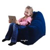 Bouncyband® Comfy Cozy Peapod Inflatable Chair For Kids : Target