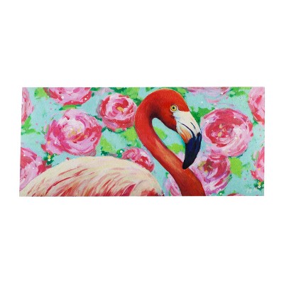 Evergreen Flag Floral Flamingo Sassafras Switch Mat