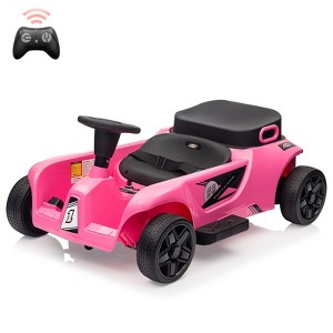 24V 2-Seater Kids Ride On Car w/Remote, Dual 120W Motors, 2×7Ah Battery, Storage Box, Music, 200 lbs Max Load - 1 of 4