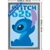 Trends International Disney Lilo & Stitch (2002) - Stitch Minimalist Profile Framed Wall Poster Prints - 3 of 4