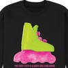 Men's - Barbie - Rollerblading Barbie the Movie Graphic Fleece Sweatshirt - 2 of 4