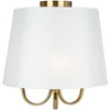 Artcraft Lighting Rhythm 3 - Light Semi-Flush Mount in  Brushed Gold - 4 of 4