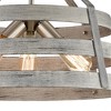 Elk Home Brigantine 3 - Light Chandelier in  Weathered Driftwood - 2 of 3