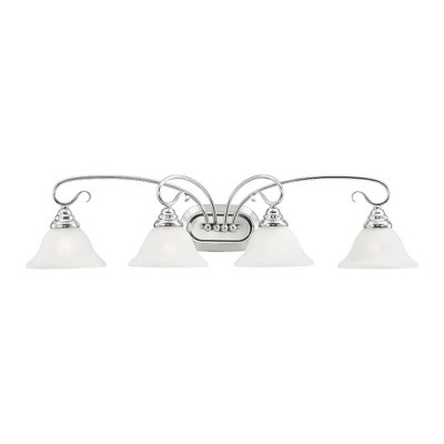 Livex Lighting Coronado 4 - Light Vanity in  Polished Chrome