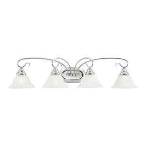 Livex Lighting Coronado 4 - Light Vanity in  Polished Chrome - 1 of 1
