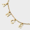 Bijoux Sport by Luv Aj MLB Gold Charm Letter Necklace - 4 of 4