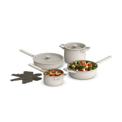bella 9pc StoreMore Ceramic Nonstick Cookware Set