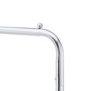 NAYSAYE Clothes Hanger Rolling Garment Rack with Basket Heavy Duty Freestanding Clothes Organizer for Bedroom, Silver, 47.24"*15.75"*66.93" - 4 of 4