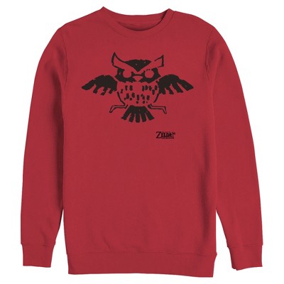 Men's Nintendo Legend of Zelda Link's Awakening Owl Hieroglyphic Sweatshirt