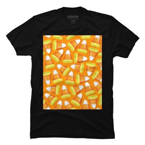 Men's Design By Humans Halloween Candy Corn By NewburyBoutique T-Shirt - 1 of 4