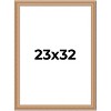 PosterPalooza | Photo Size Weathered Yellow Picture Frame - UV Acrylic, Foam Board Backing, Hanging Hardware - 2 of 4