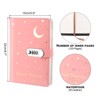 Unique Bargains Cute Journaling Leather Marble A5 Diary with Lock 120 Pages - 2 of 4