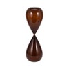 Contemporary Hourglass Sculpture for Home Decor - Stylish Decorative Object for Family Game Night, Desk Decor, and Living Room Decoration - 3 of 4