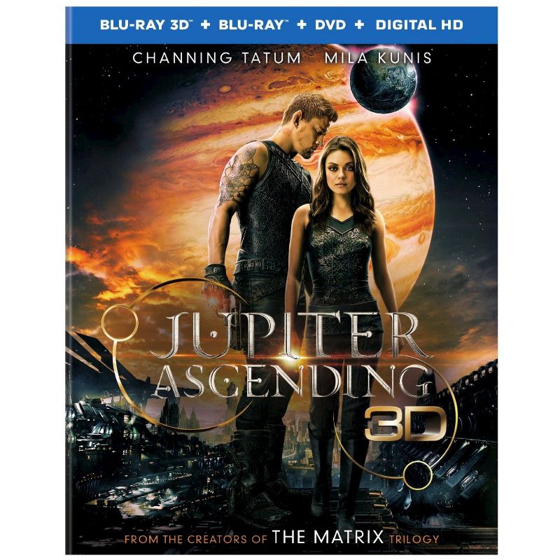 Jupiter Ascending [3 Discs] [Includes Digital Copy] [3D] [Blu-ray/DVD], 1 of 2