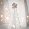 Sullivans Lighted Star Trees White 9.25"H Ceramic Set of 3 - 2 of 4
