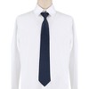 Allegra K Men's Pre Tied Formal Casual Zipper Solid Color Adjustable 8cm-wide Tie - 2 of 4