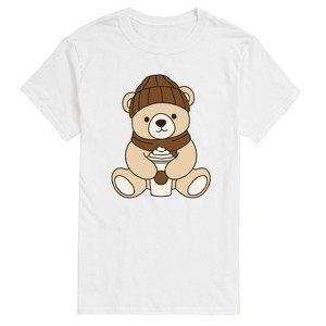 Men's - Instant Message - Coffee Bear Short Sleeve Graphic T-Shirt - 1 of 4