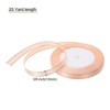 Unique Bargains Double Face Wide Satin Ribbon with Gold Edges for Wedding Bouquet - 2 of 4