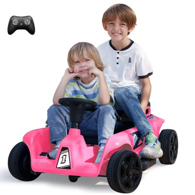 24V 2 Seaters Kids Ride On Car Toy with Remote Control for Parents and Kids, 2 * 7Ah Battery 2 * 120W Large Motors