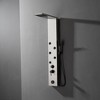 BWE 4-Jet Rainfall Shower Panel System with Rainfall Shower Head and Shower Wand - 2 of 4