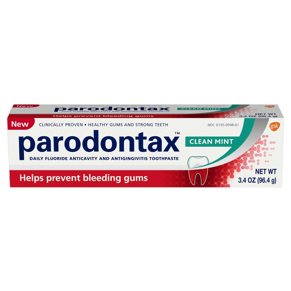 GTIN 053100384709 product image for Parodontax Clean Mint Toothpaste - 3.4oz | upcitemdb.com