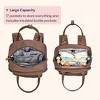 BabbleRoo Polyester Diaper Bag Backpack for Stylish Parents, Spacious Baby Bag, Versatile Baby Diaper Bag - 2 of 4