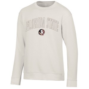 NCAA Florida State Seminoles Men's Crew Neck Fleece Sweatshirt - 1 of 3