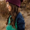 Kids' Stevie Raglan Sweatshirt - Hunter Green & Navy Color Block - Jackalo - 2 of 4
