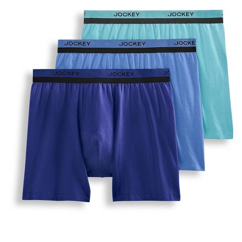 Jockey Generation™ Boys' 3pk Stretch Boxer Briefs - Blue/navy Blue