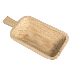 Paulownia Wood Decorative Tray - 1 of 4