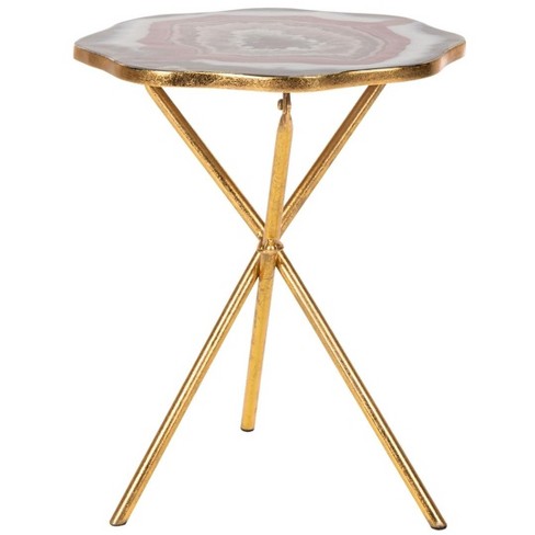 Gold side best sale table target