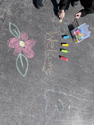 Creativity Street Sidewalk Chalk, Assorted Colors, 4, 104 Pieces : Target