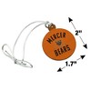 Mercer University Bears Logo Mini Small Tiny Wood Christmas Tree Holiday Ornament - 4 of 4