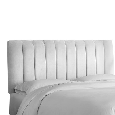 target white headboard